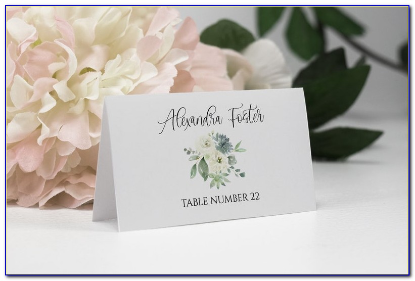 Avery Place Card Template 16109
