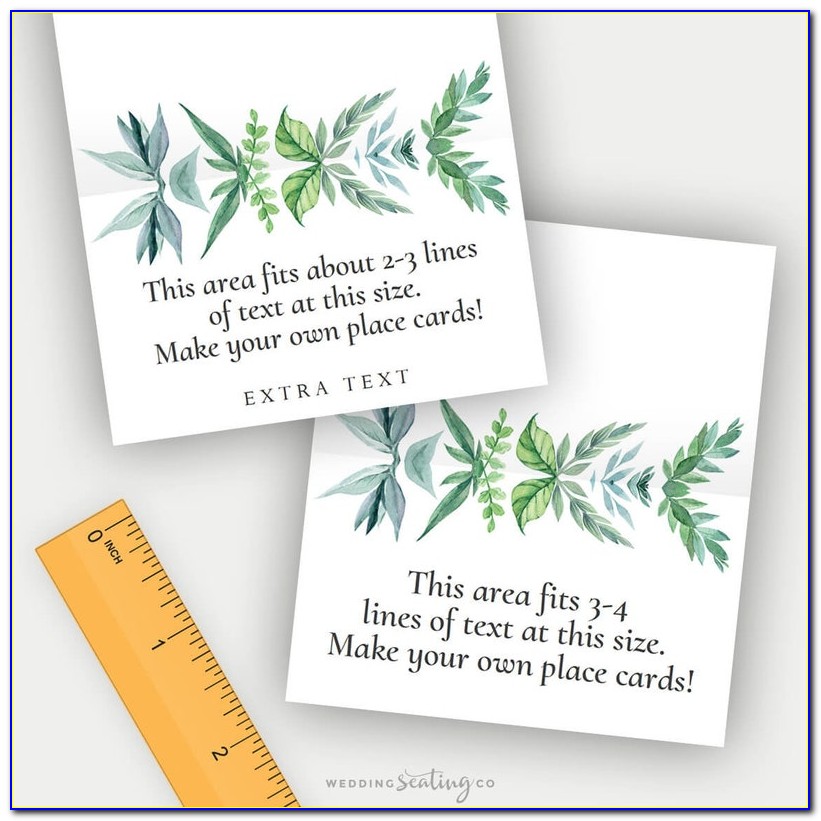 Avery Place Card Template Word