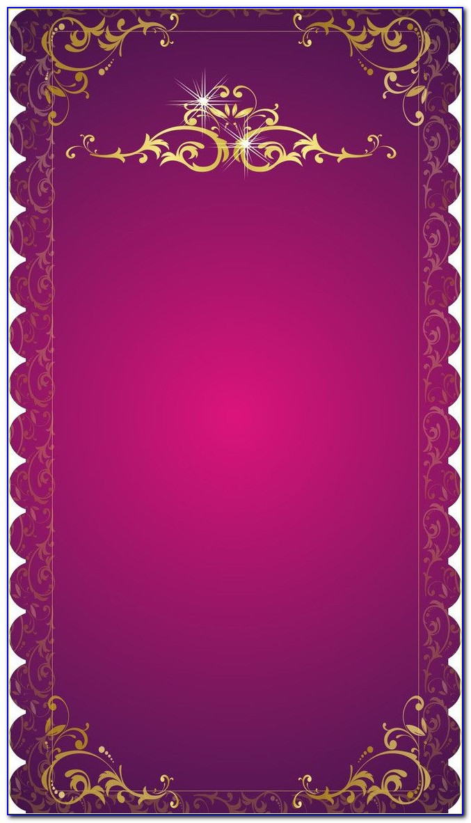 Background Marriage Invitation Card