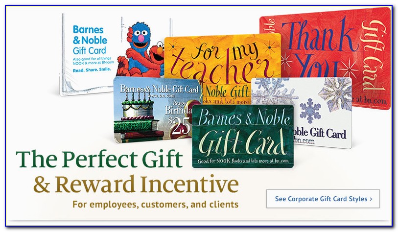 Barnes And Noble Birthday Gift Card