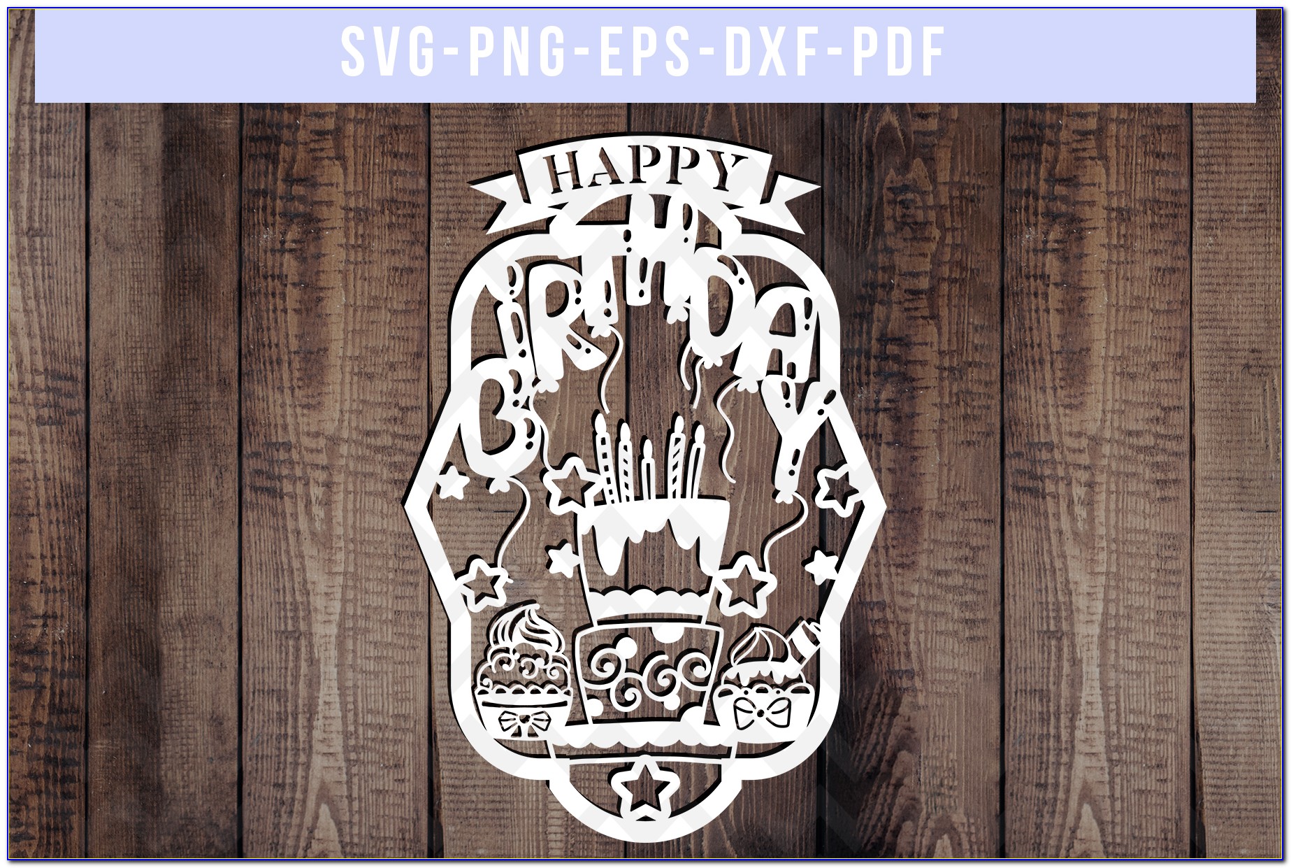 Birthday Card Svg Download