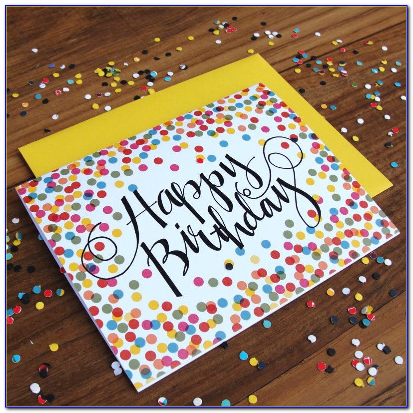 Birthday Card That Shoots Confetti Diy