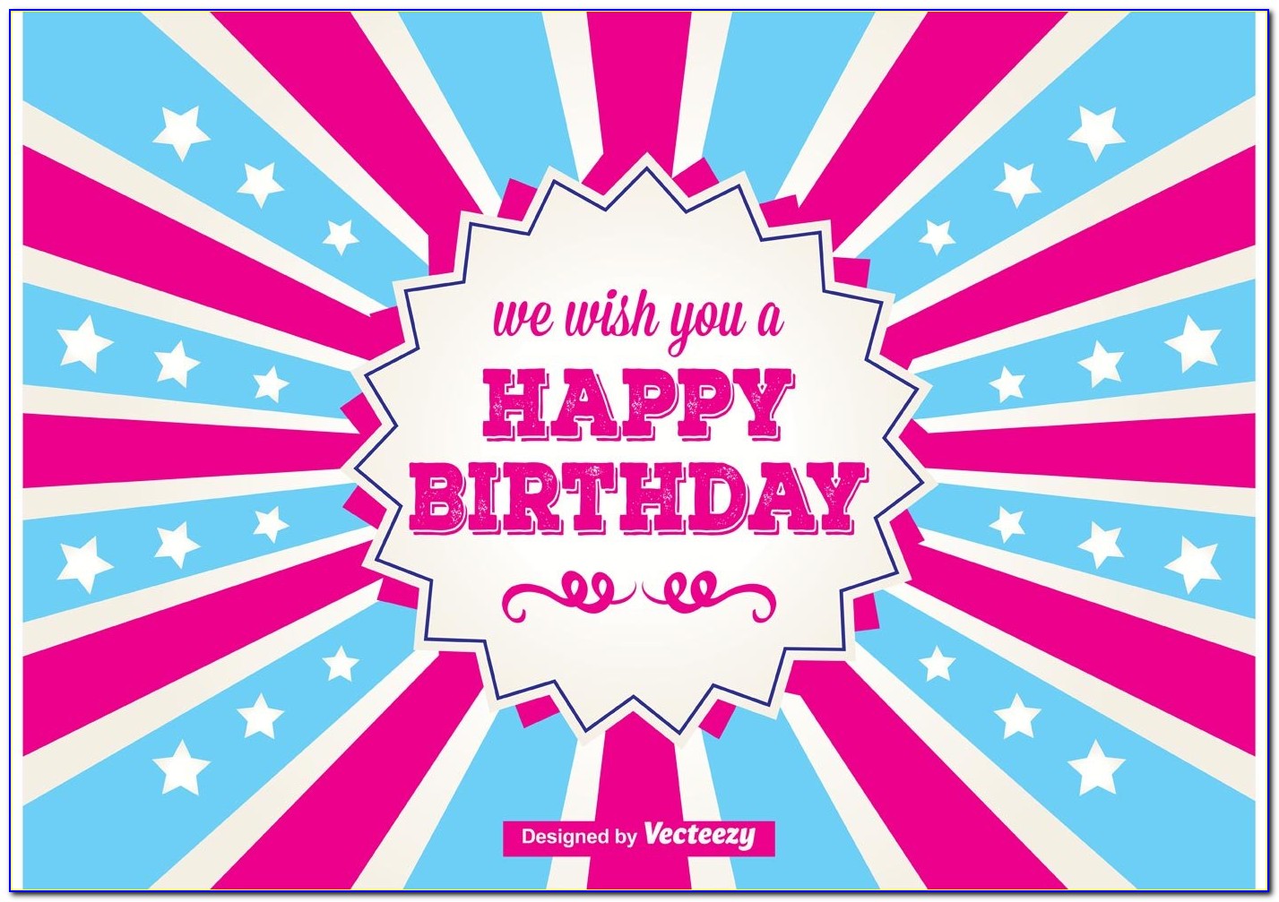 Birthday Card Vector Images Free Download