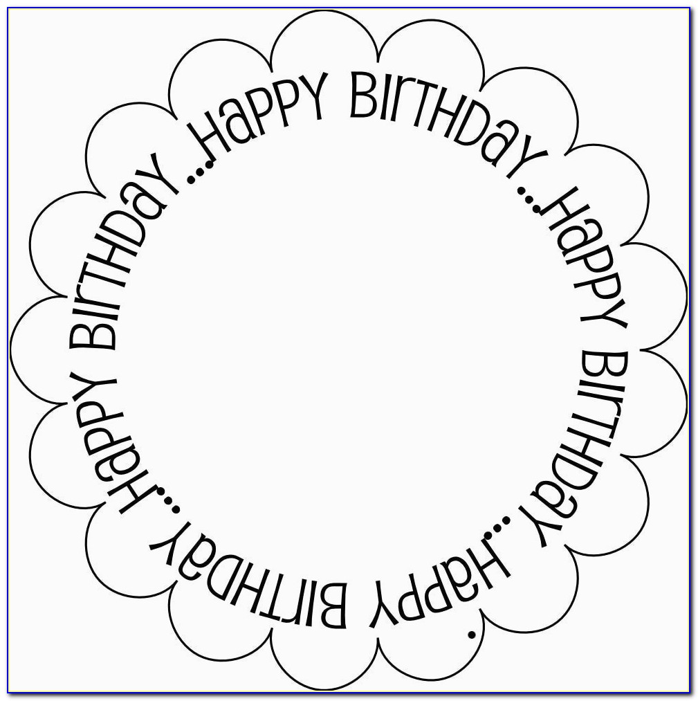 Black And White Birthday Cards To Print For Free