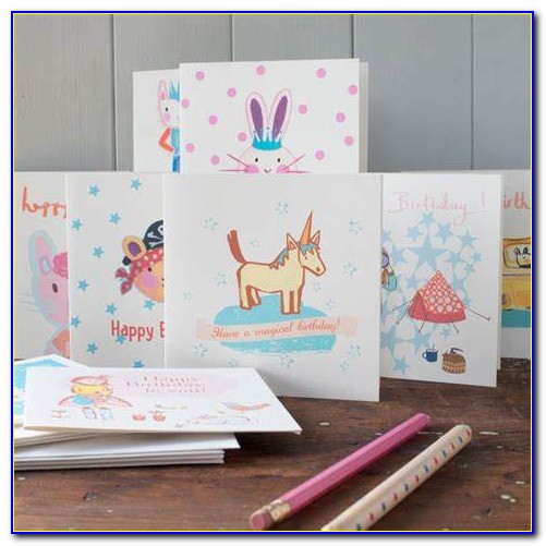 Children's Birthday Cards Multipack
