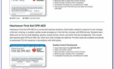 Cpr Card Template Word