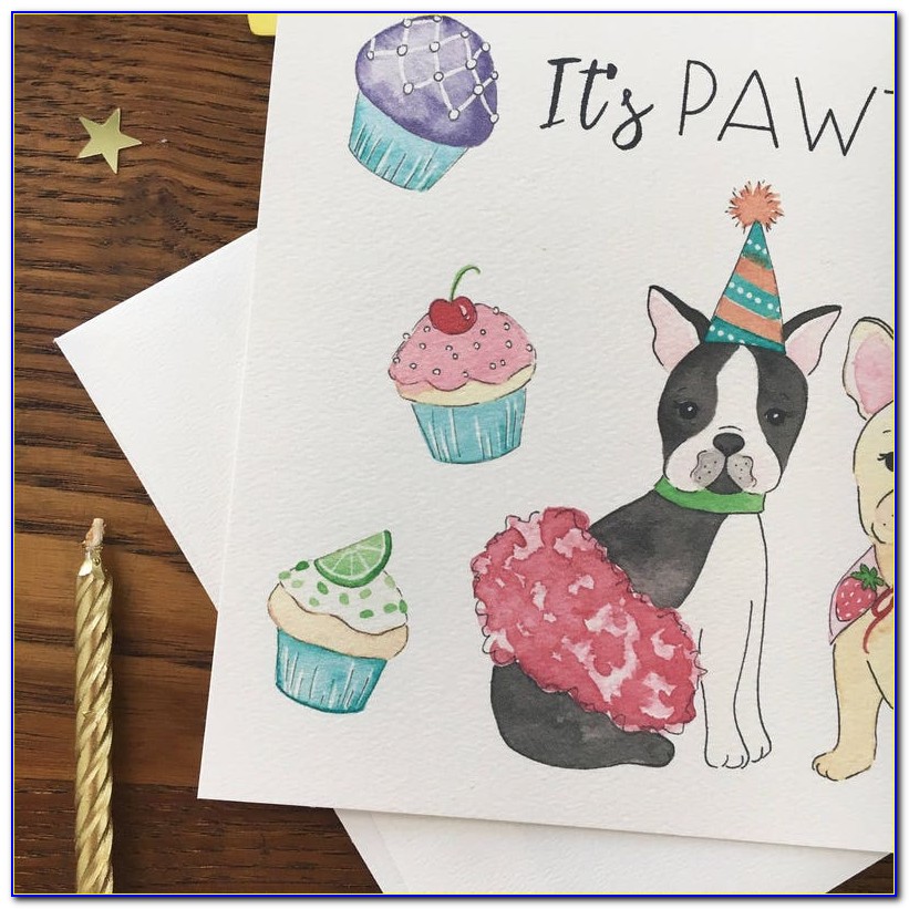 Dog Birthday Cards Free