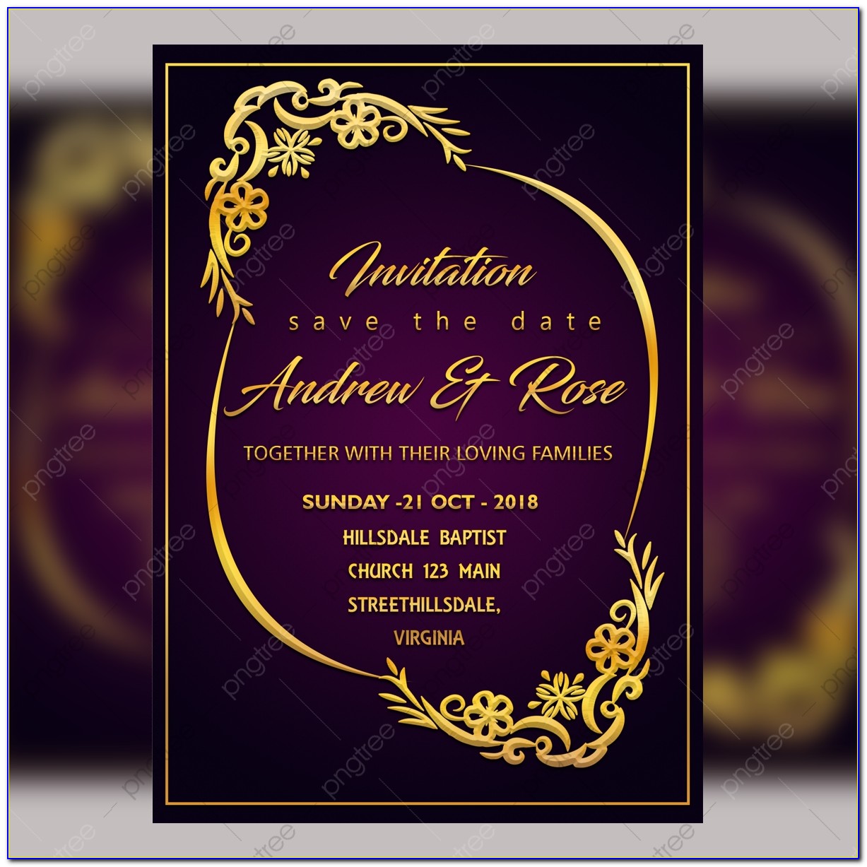 Download Invitation Card Design