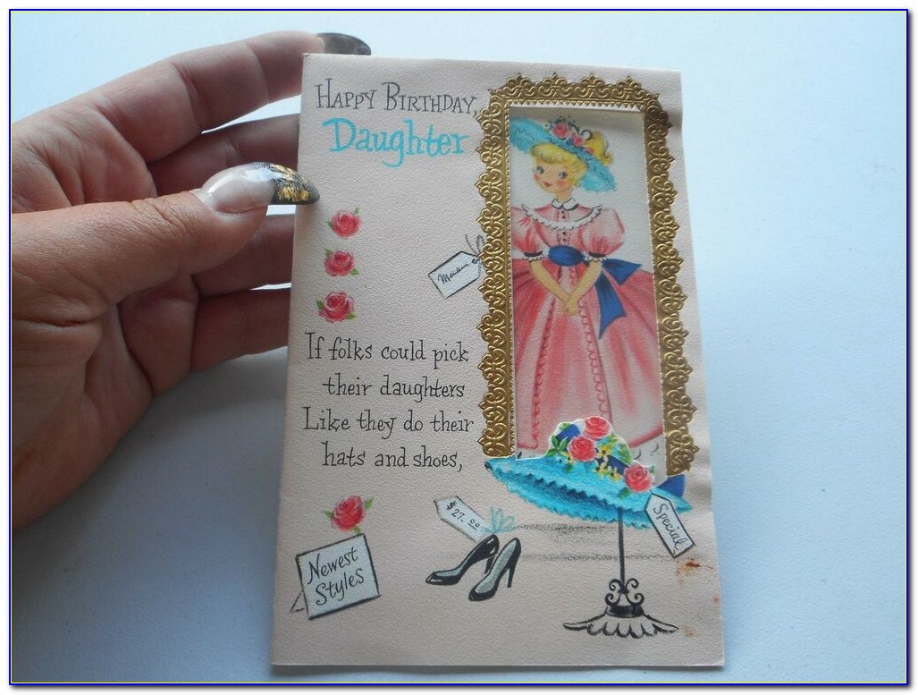 Ebay Birthday Cards Daughter