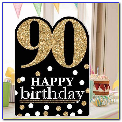 Extra Large 90th Birthday Cards