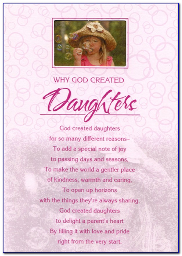 Free Religious Birthday Card For Daughter