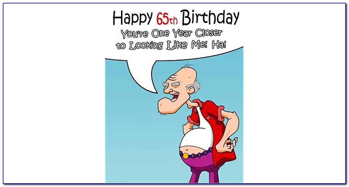 Funny 65th Birthday Cards For Her