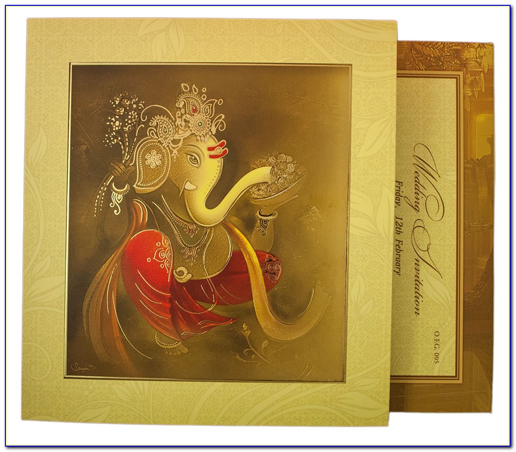 Ganesh Ji Image For Wedding Card