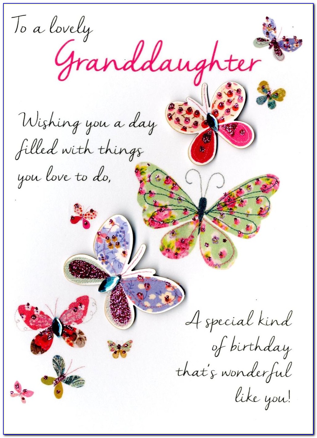 Grandchild Birthday Card Verses