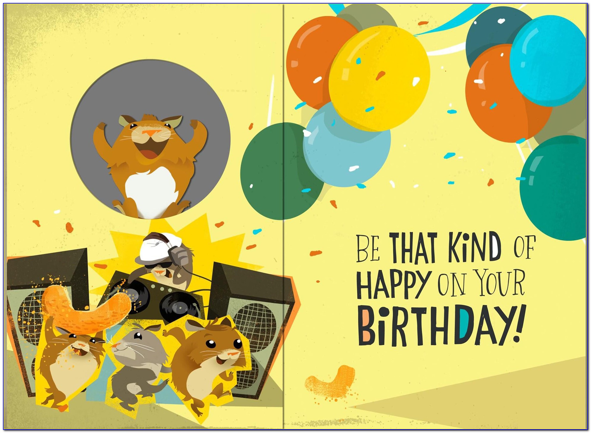 Hamster Dance Birthday Card Song