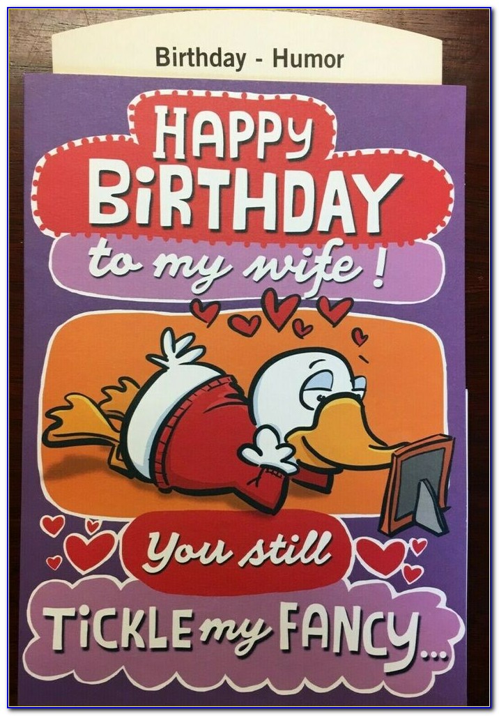 Humorous Birthday Cards For Wife