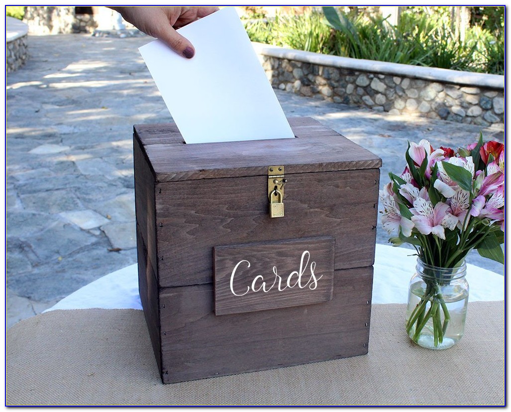 Inexpensive Wedding Card Box