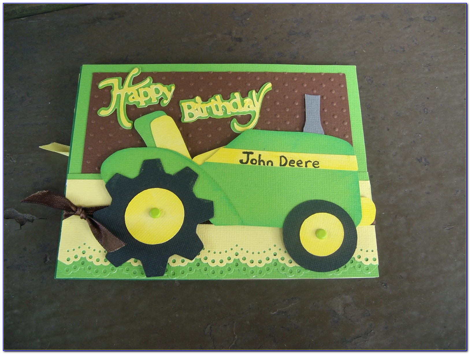 John Deere Birthday Cards Uk