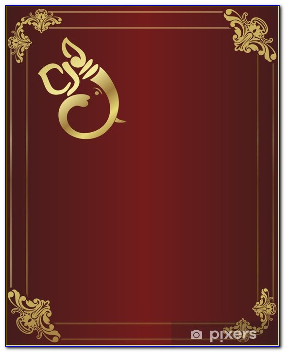 Lord Ganesh Images For Wedding Card