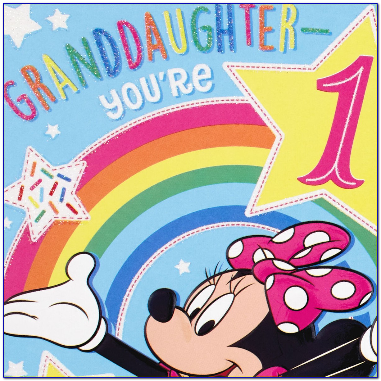 Minnie Mouse Birthday Card Printable