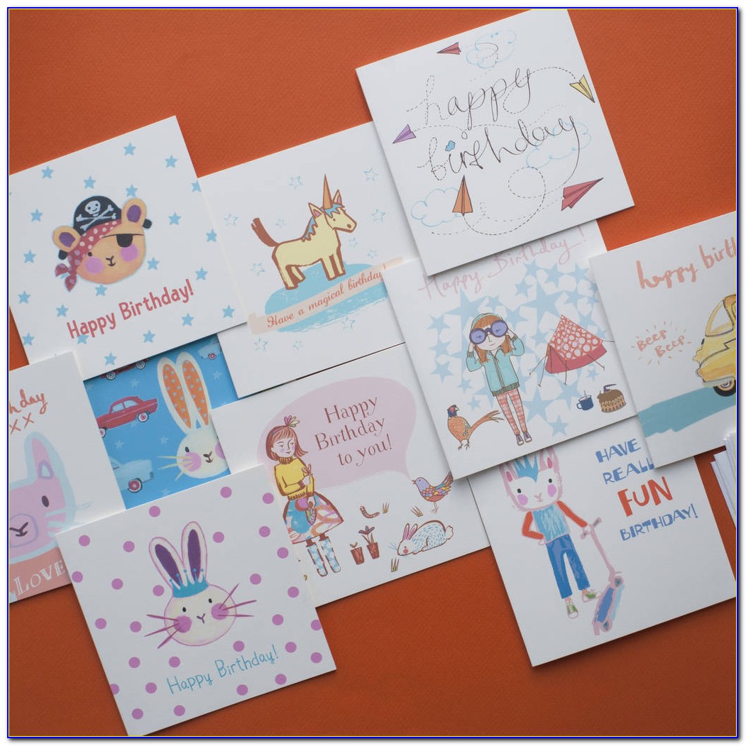 Multipack Male Birthday Cards