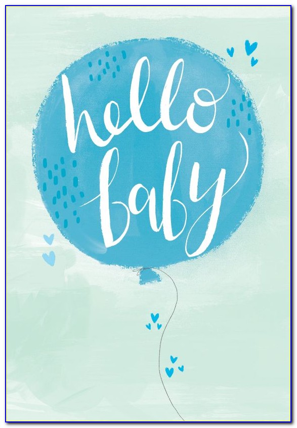 New Baby Card Printable Free