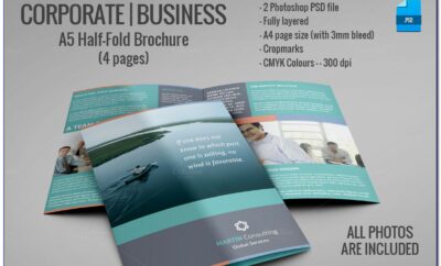 Pages Brochure Format