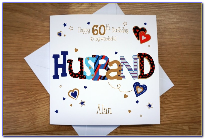 Personalised 60th Birthday Card For Dad