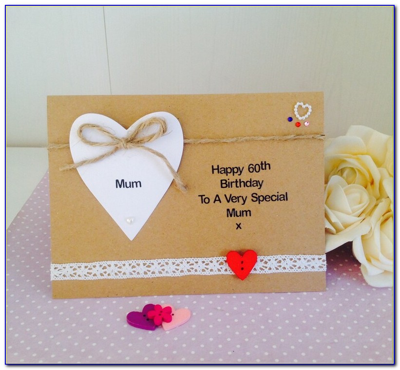 Personalised 60th Birthday Cards For Her