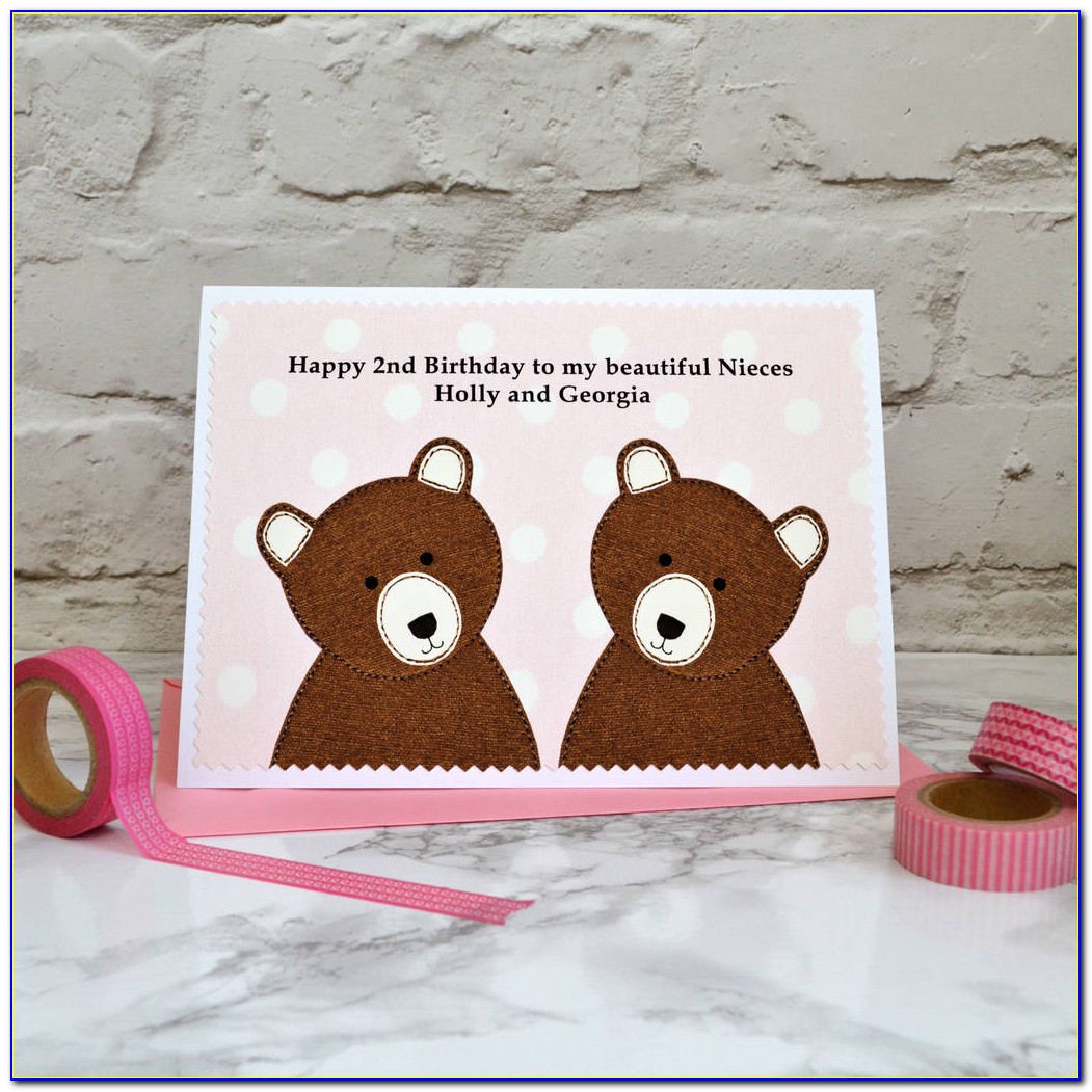 Personalised Baby's First Birthday Card