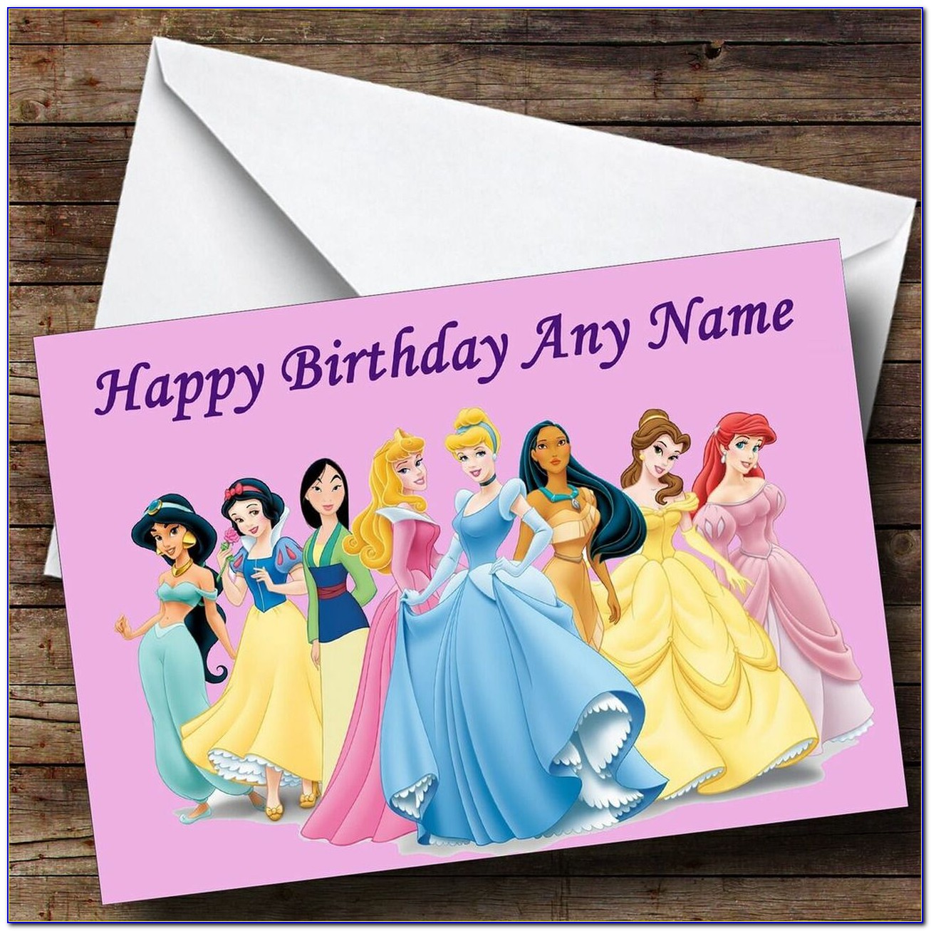 Personalised Disney Birthday Cards