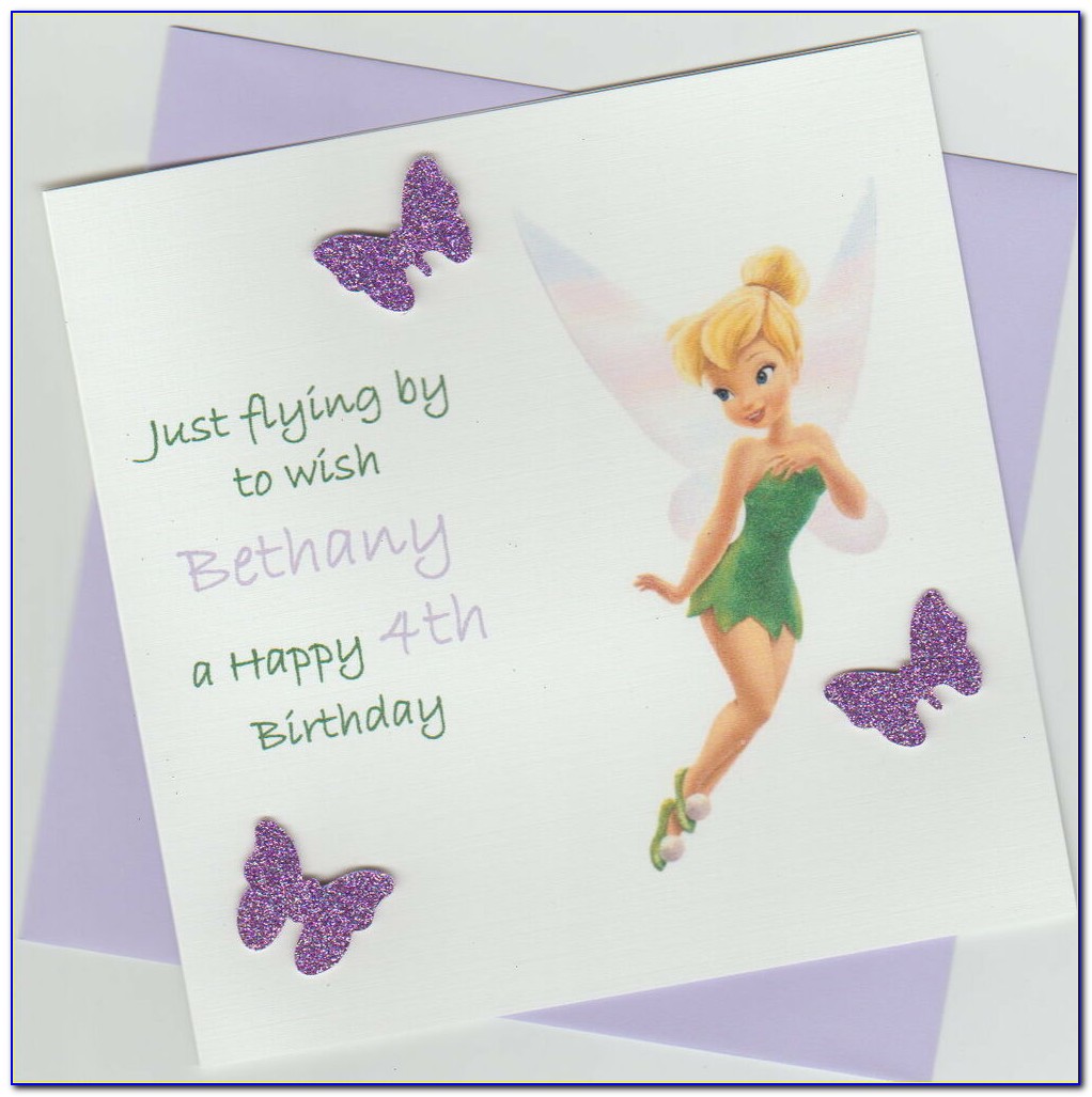 Personalized Disney Birthday Cards