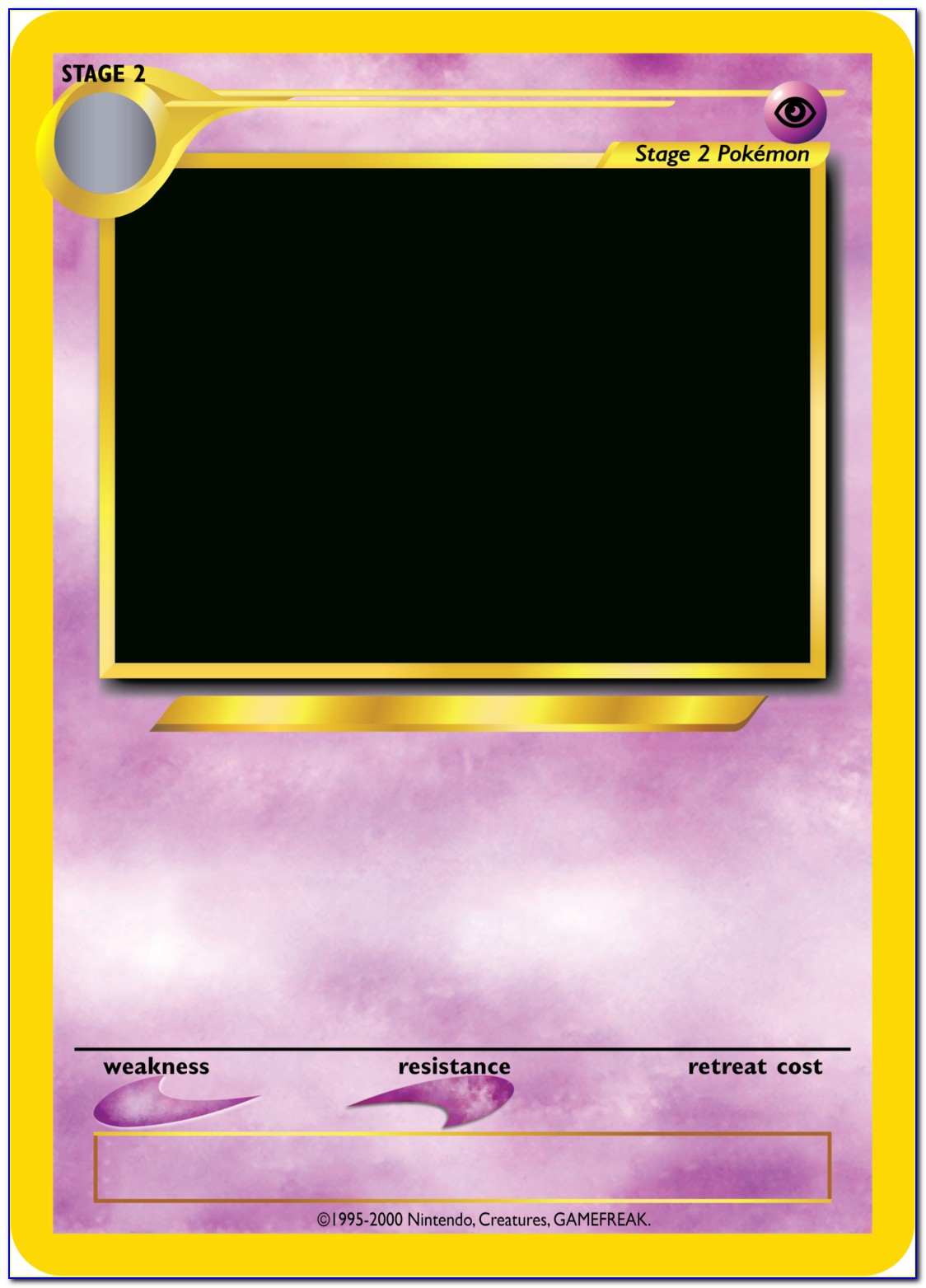 Pokemon Trainer Card Templates