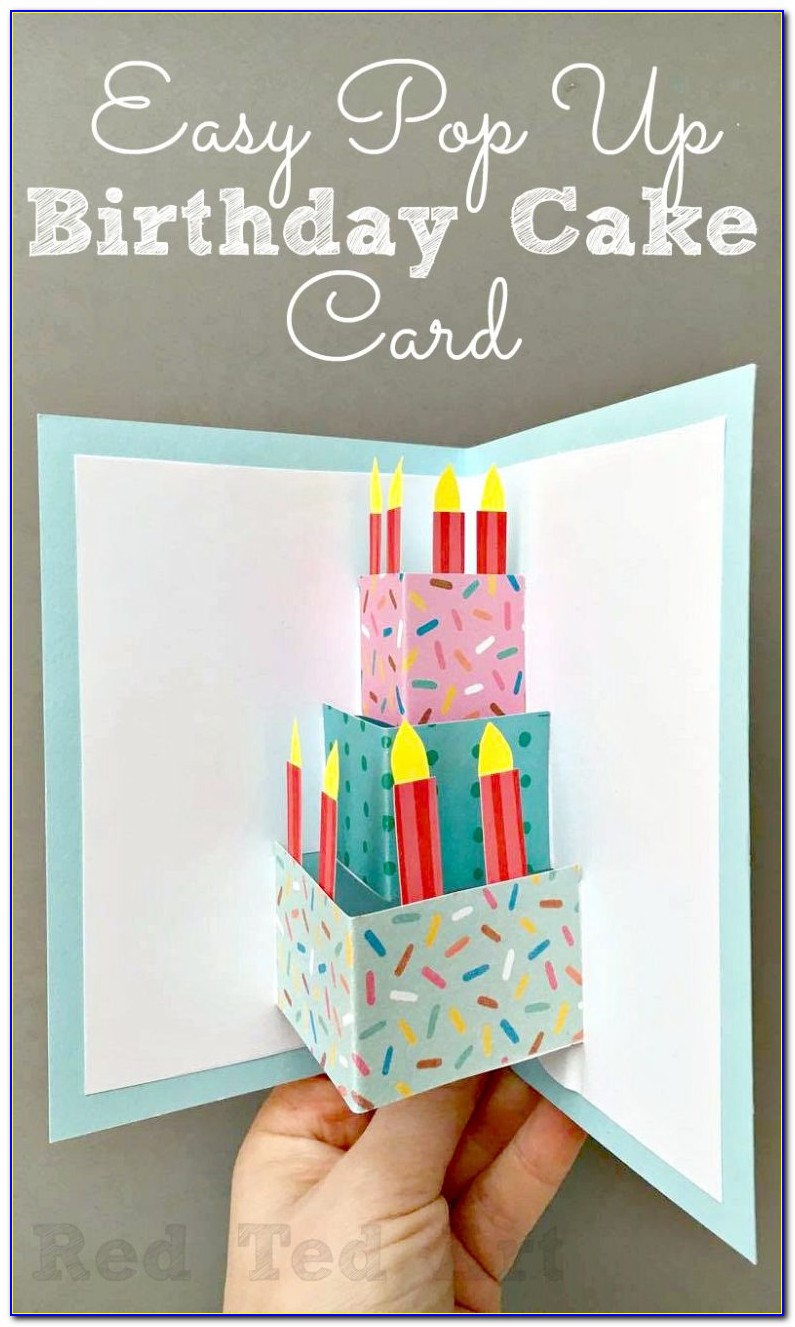 Pop Up Greeting Cards For Birthday