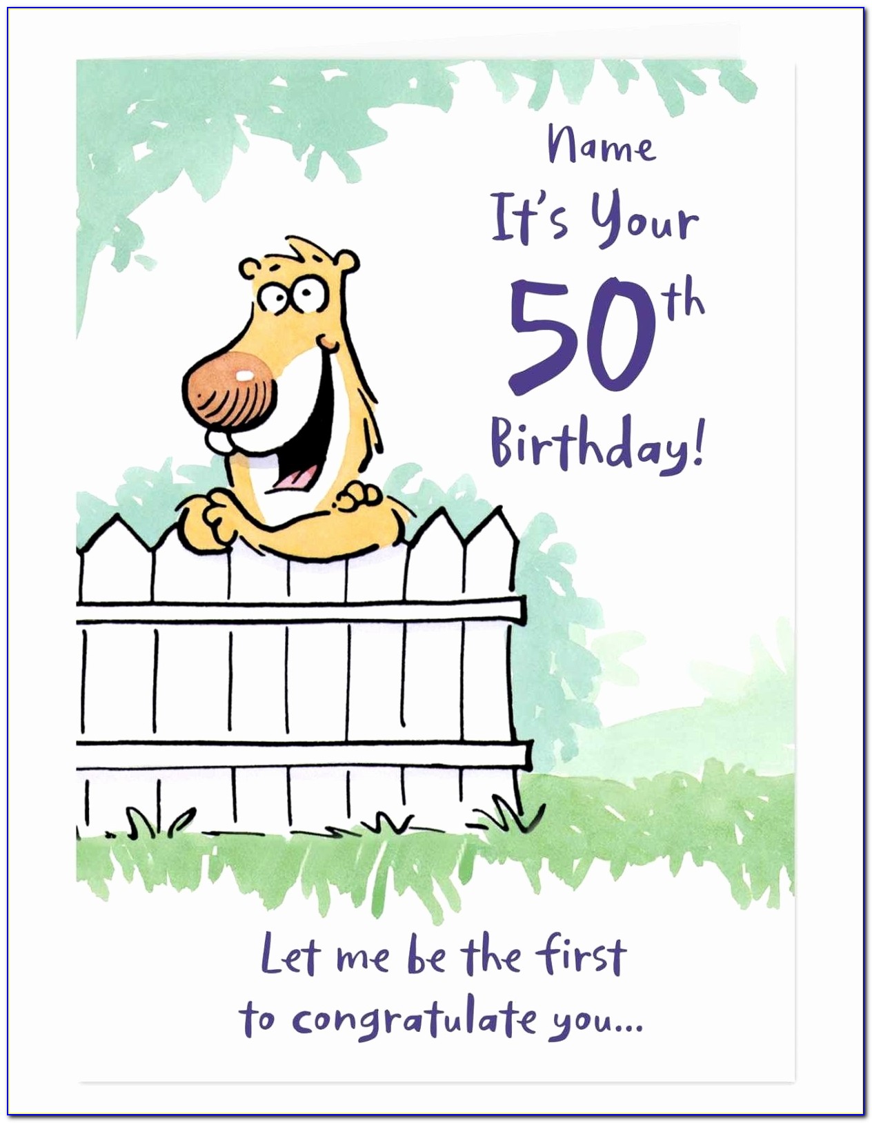 Printable Birthday Card For Your Boss