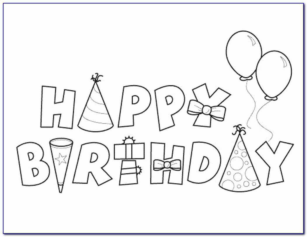 Printable Black And White Birthday Cards For Mom