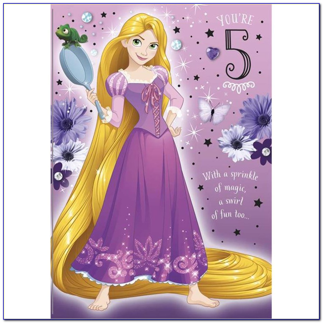 Printable Disney Princess Birthday Invitations