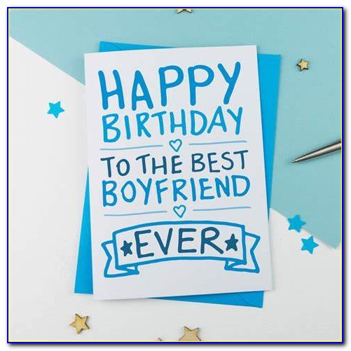 Printable Happy Birthday Cards For Boyfriend
