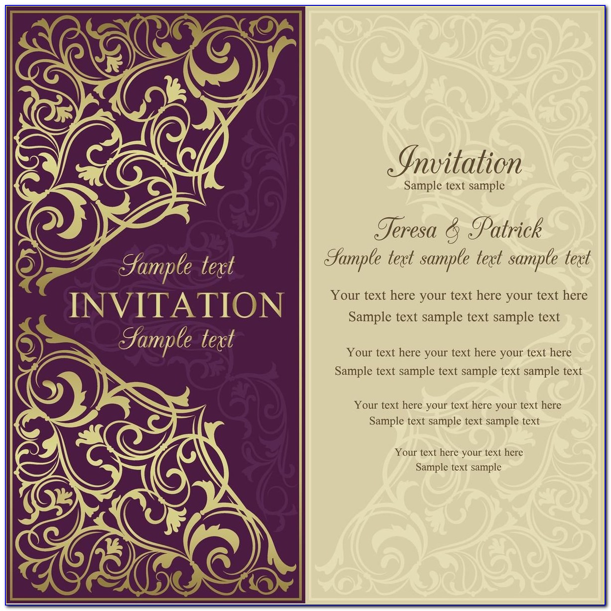Prom Invitation Cards Designs