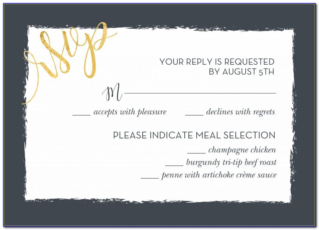 Proper Etiquette For Addressing Wedding Rsvp Cards