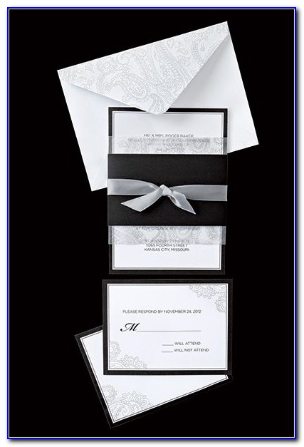 Rsvp Cards For Wedding With Menu Choices