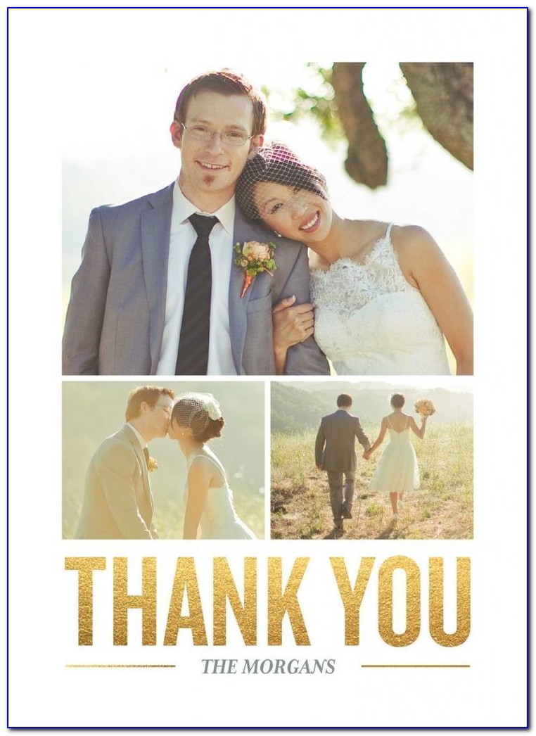 Shutterfly Wedding Photo Thank You Cards