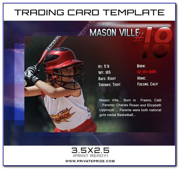 Sport Trading Card Template