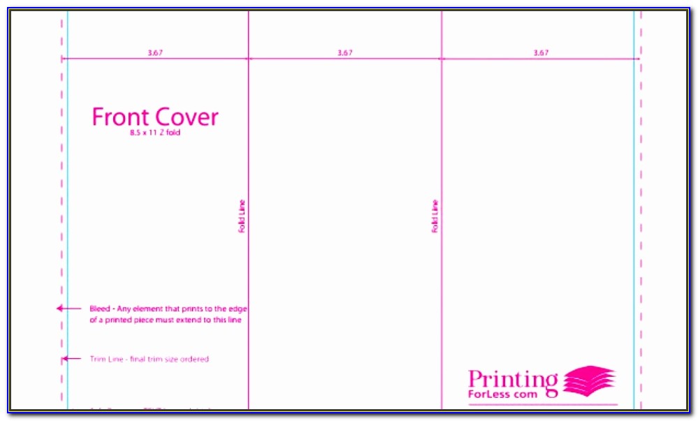 Table Tent Card Template Indesign