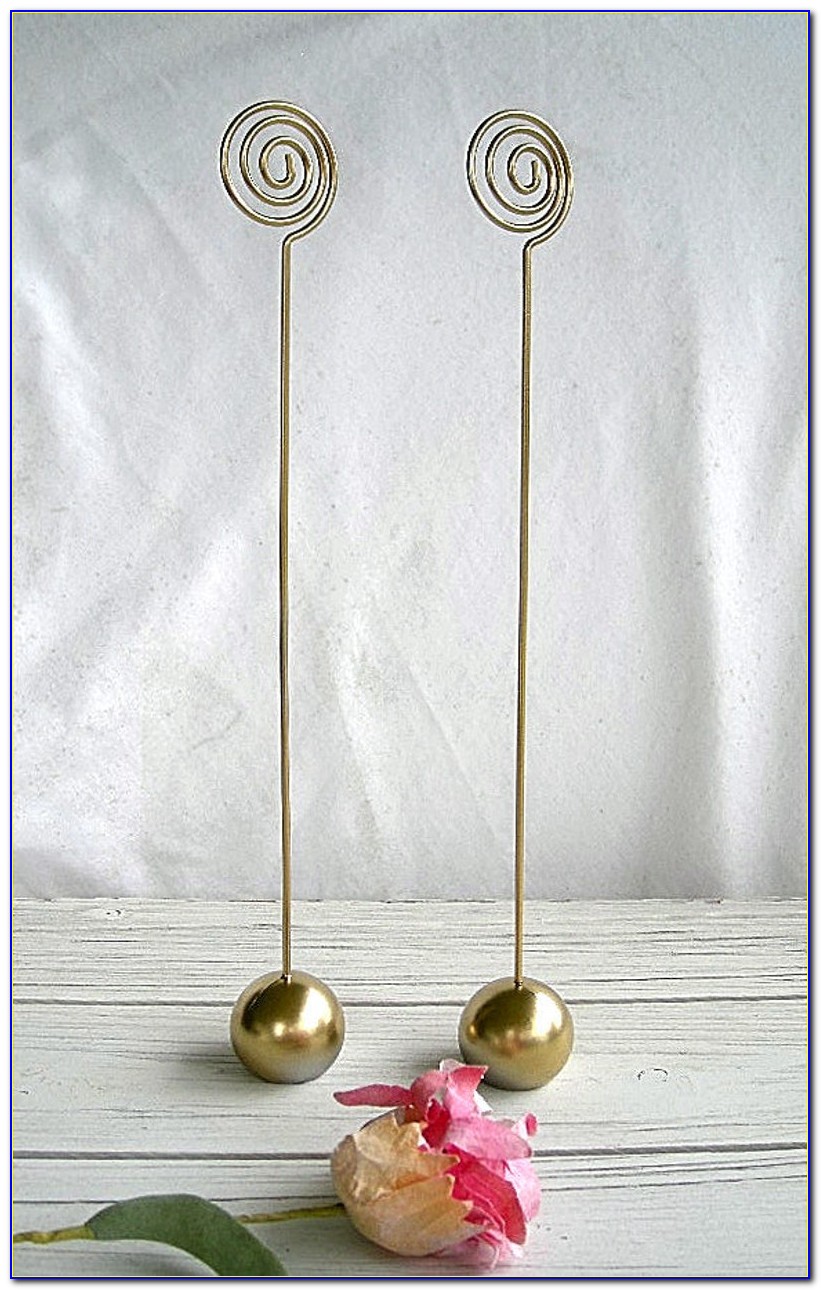 Tall Place Card Holders For Weddings