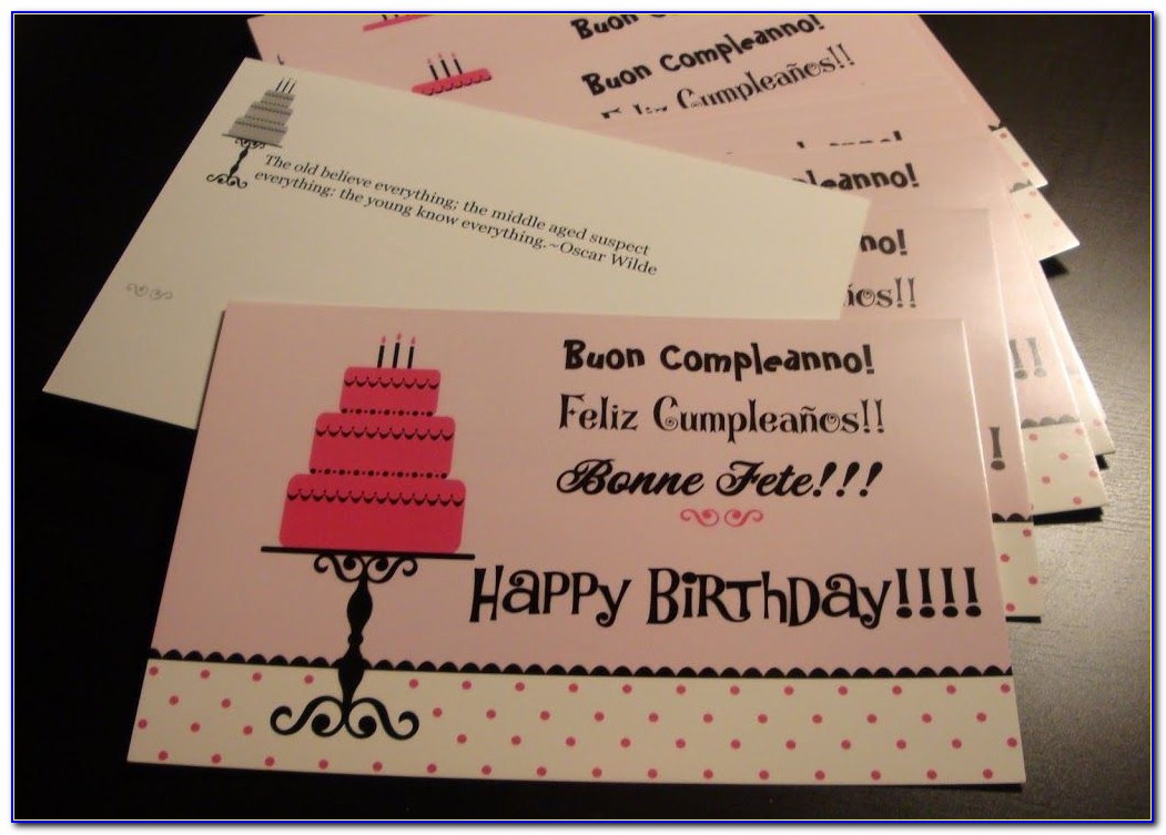 Vistaprint Birthday Cards