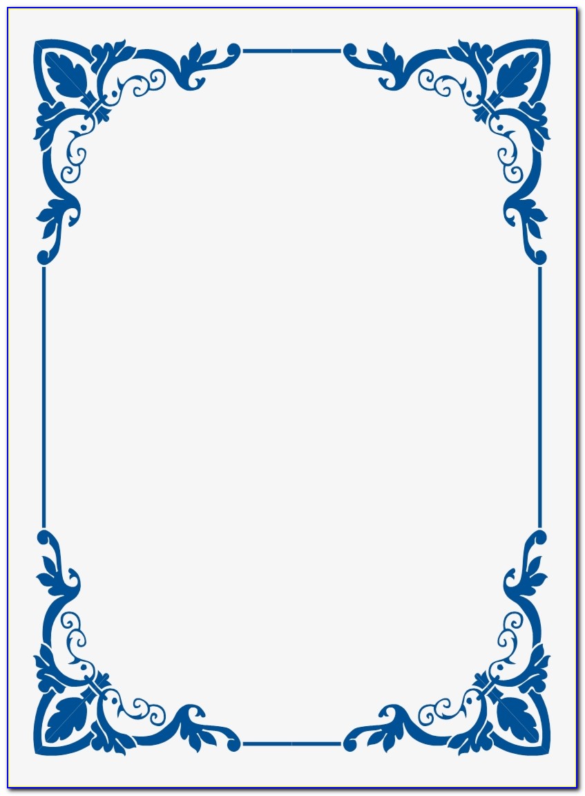 Wedding Card Border Design Png