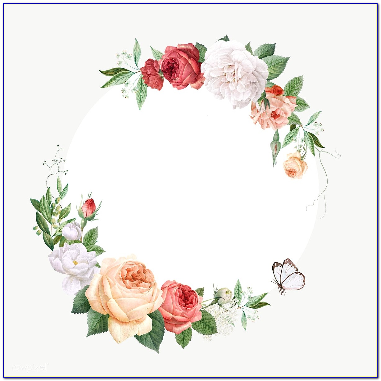 Wedding Card Floral Designs Vector Free Download