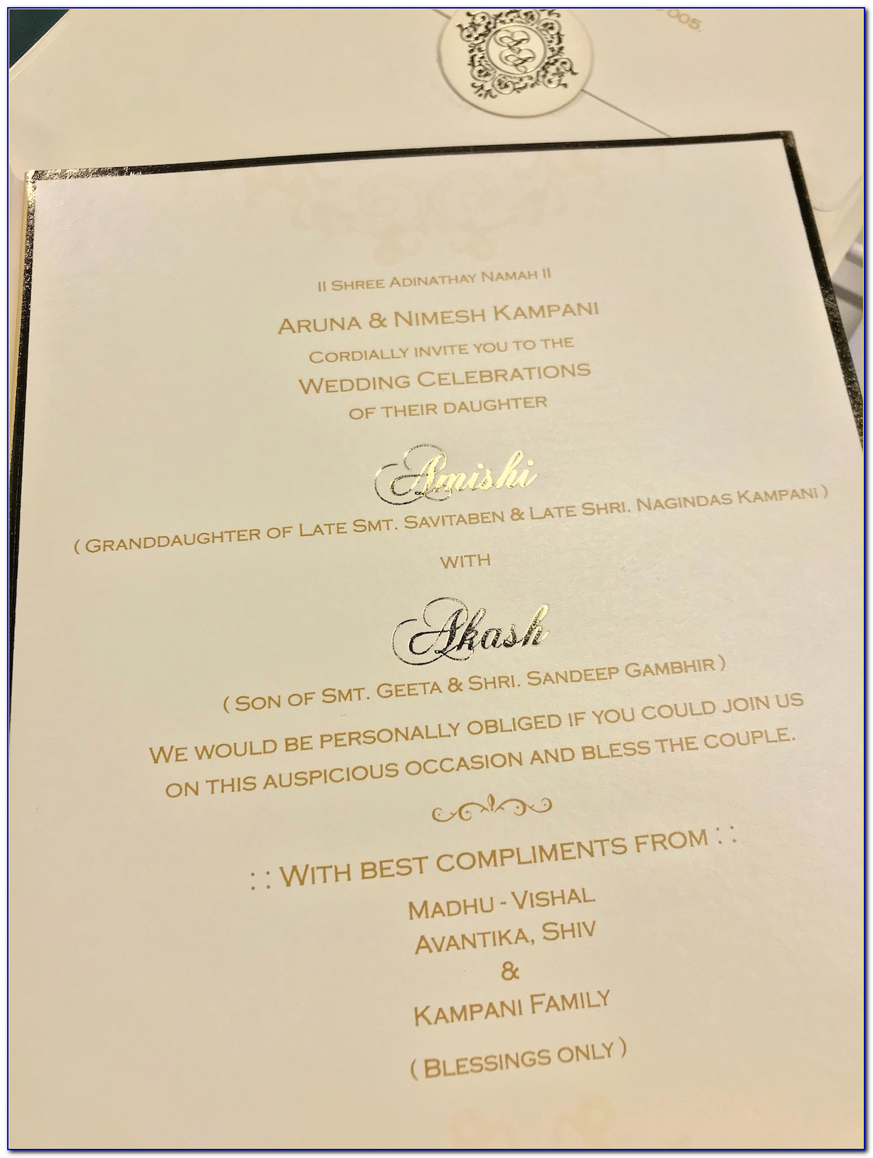 Wedding Card Wording In English In Indian Style Word Format