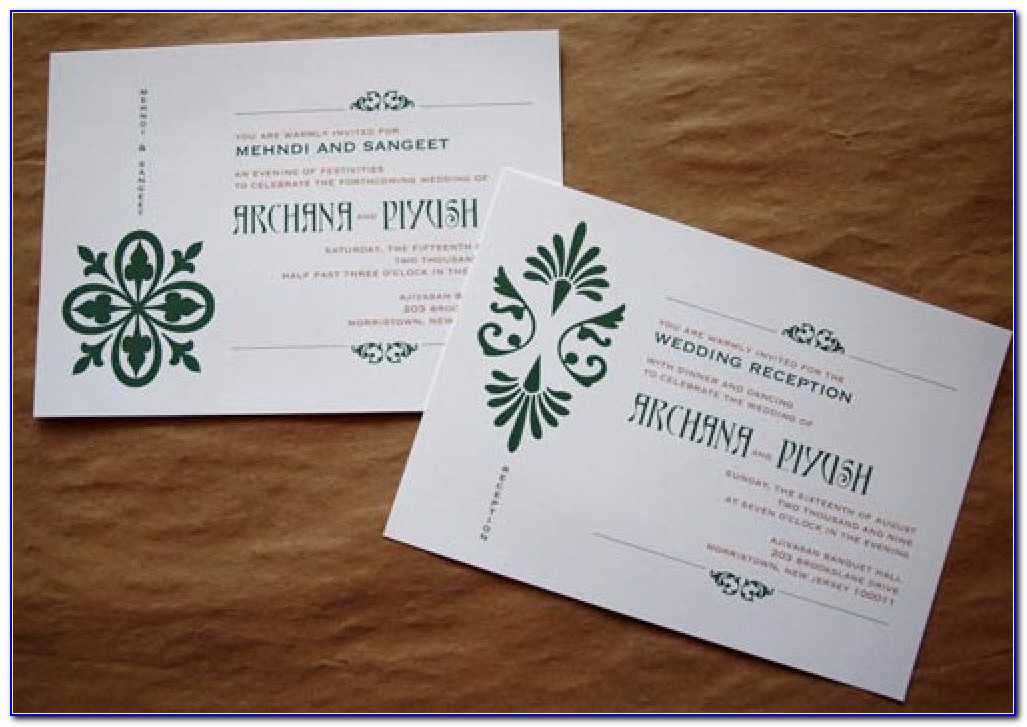 Wedding Invitations With Rsvp Cards And Envelopes